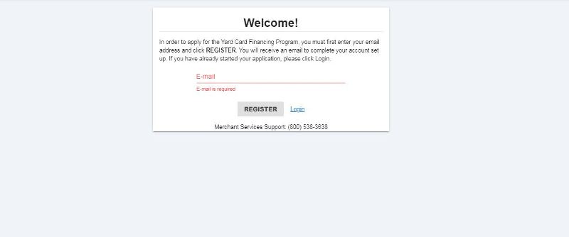 yard credit card enroll 2