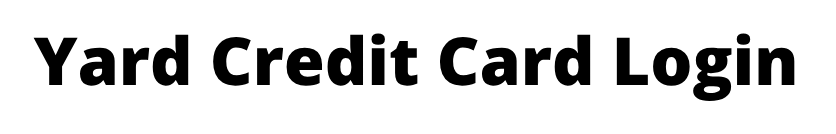 Yard Credit Card Login